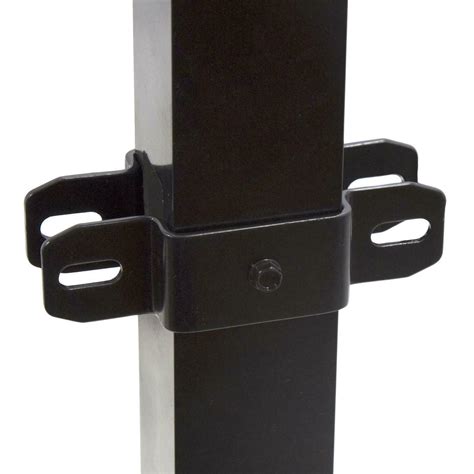 fence metal post brackets|fence post brackets b&q.